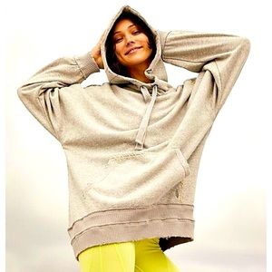 Free people rivalry hoodie oversized free people movement xs
